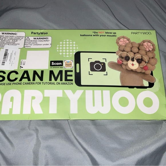 Party Woo Chrome Gold Latex Balloons Wedding Birthday Party 18in 12in 10in New - Picture 8 of 16